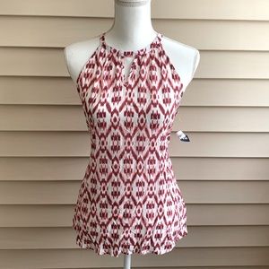 Keyhole Boho Halter Tank Top